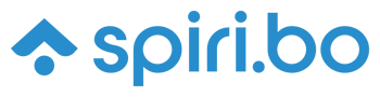 Spiribo-Logo mit Claim